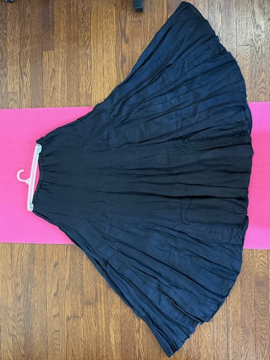 CP Shades Dresses & Skirts - CP SHADES x Ron Herman Flare Maxi Skirt, Black, XS